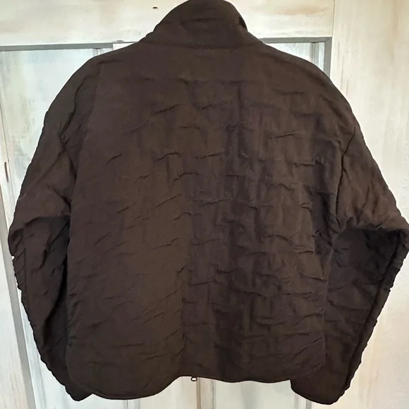 GAP Women's Chocolate Brown Puffer Jacket - Picture 4 of 6